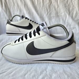 Nike Cortez White Black DM4044-105 Shoes Sneakers Men's Size 8
